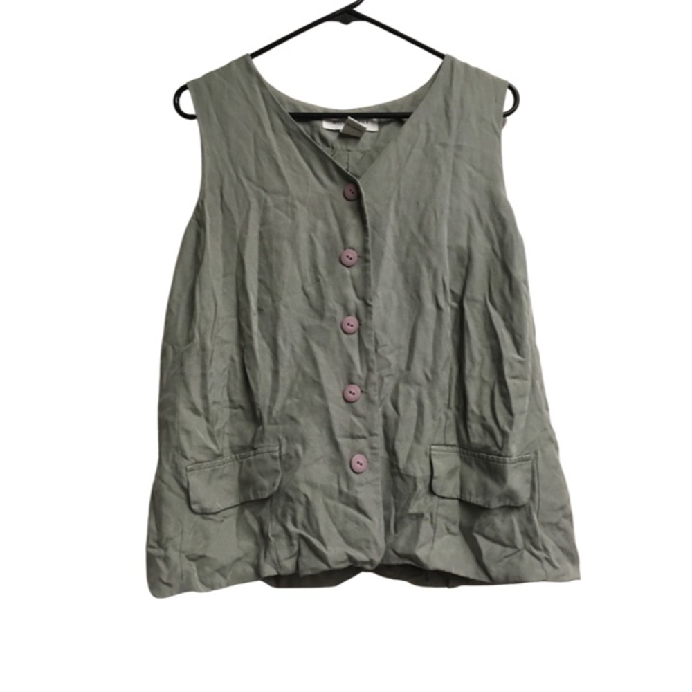 Mel rose silk womens formal vest